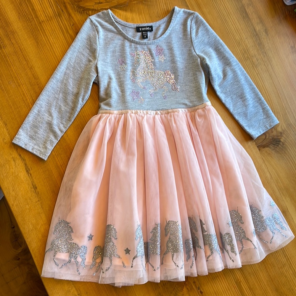 Zunie Unicorn Dress size 5